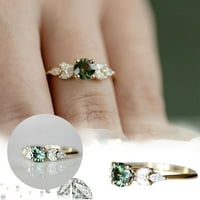 Najbolji poklon nakit modnih prstenovi circon prsten modni dijamant vjenčani prsten za angažman nakit