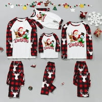 Clearsance Božićne pidžame za obitelj smiješne porodice Podudaranje pidžama set Xmas jelena odmor Pajamas