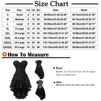 Idoravan ženski gotički oblikovni bustier corset plus veličine struka seksi donje rublje