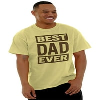 Najbolji tata ikad očev dan slatka muška grafička majica Tees Brisco brendovi