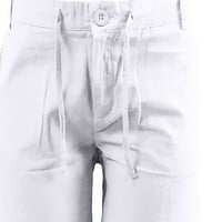 safuny kratke hlače za muškarce udoban salon casual meko opušteno fit casual wear solid color elastični