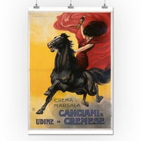 Canciani & Udine - CREMESE Vintage poster Italija
