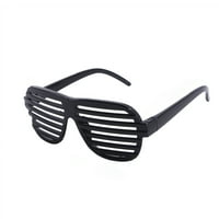 Shulemin PET naočale Kapci Dizajn Dekorativne ppske sunčane naočale Fotografija prop za zabavu, crno