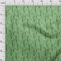 Onuone viskozni dres morski zeleni tkanini Tropska opticajskog materijala Ispisuje šivanje tkanine sa