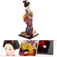 HEMOTON Restaurant Kimono Doll adorn geisha lutkac Decor Decor Home Office Japanski ukras lutke