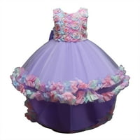 Dječja odjeća Dječja haljina Djevojka Nema rukava princeza haljina cvijeća suknja TUTU TUME suknja Neto