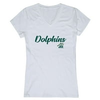 Jacksonville University Dolphin Womens Script Tee Majica Crni medij