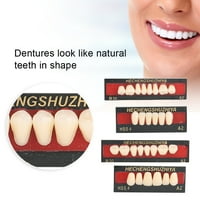 Smjesna proteza, lažni zubi električni grijanje čista otpornost na abraziju za izradu kompletnog Dentura