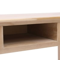 Buyweek pisaći stol Prirodni 43.3 x17.7 x29.9 drvo