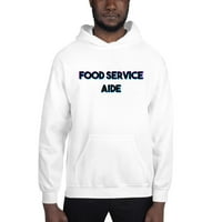 Nedefinirani pokloni Tri Color Food Service Hoodie Pulover Duweatshirt