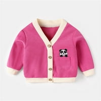 HUNPTA mališana Djeca djeca dječje dječake Djevojke slatke crtane životinje Pulover bluza vrhova Cardigan kaput odjeća