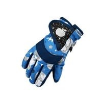 Tejiojio Zimske rukavice za muškarce Ženske zimske rukavice za dječje dječake Dječji snijeg Snijeg vjetrootpora na otvorenom Skijanje