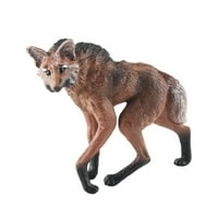 Mqing Wolf figurinski ukras vrsta spoznaje ekološki prihvatljivi kip vukova ukras za životinje