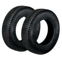 Set novih čelika 6PR Trailer Tyres, ST175 80D TRAILER TOČKA TIRE TIRE TIRE TIRE, Raspon tereta C ST175 80D 6PR