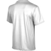 Muška izdanje bijele pretpostavke hrt košarkaške logo majice
