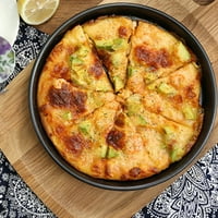 Izdržljive pizze Pan Easy Demoout Carbon čelik Anti-Deckorm kalup za pečenje za kućni zlatni karbonski