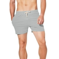 Pedort muške kratke hlače Muške kratke hlače Ležerne prilike udobne vježbe džepovi Elastični struk