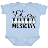 Inktastična budućnost muzičara - klavir glazben poklon dječak za bebe ili dječja djevojaka