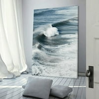Slika valova Canvas Zidno umjetničko dekor, umjetnička djela Moderni kućni dekor, spreman za objesiti