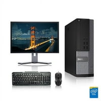 Renoviran - Dell Optiple Desktop računar 3. GHZ Core Duo Tower PC, 8GB, 1TB HDD, Windows X64, 17 Monitor