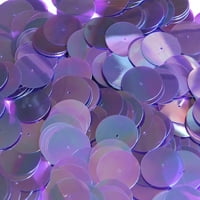 Amethyst Purple Sequins Crystal Rainbow Irise Iridescent napravljen u SAD-u