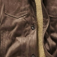 Simplmasygeni muške jakne sa zatvaračem Plus veličina Nova modna casual zimska ležerna jakna i baršunasta