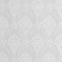 Pozadina kore i štap modernog evropskog stila 3D reljefne damask pozadina Samoljepljiva - bijela