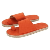 Kayannuo Beach Sandale Clearence Sliperica Žena Sandal Klinovi Ženski puni casual Open Pinch Phoe Flat Beach Sandals Ženske papuče Ravne sandale