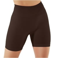 Aueoeo Plus veličine Bikerske kratke hlače za žene, joge kratke hlače za žene Tummy Control High Shaik