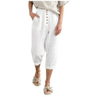 GAECUW široke pantalone za noge za žene plus veličina Regularne fit duge hlače Lounge pantalone Duks