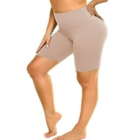 Paille dame joga kratke hlače visoke strukske tajice Brza suha vježba kratke hlače Atletski pokrenuti