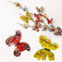 3D DIY PIN tipa kućna dekor Butterfly Curking haljina ukrasite pribor