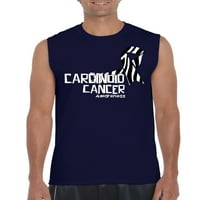 Normalno je dosadno - muške grafičke majice bez rukava, do muškaraca veličine 3xl - karcinoid rak