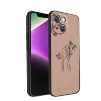 Kompatibilan sa iPhone Plus telefonom, linijskim umjetničkim silikonskim zaštitom za TEEN Girl Boy Case