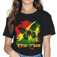 Leptir jedna ljubav rasta reggae hipi rastafari korijeni muškarci na vrhu majica
