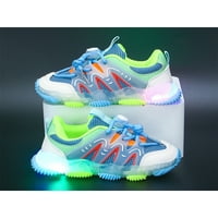 Sanviglor Kids Trkene cipele mrežice Ležerne cipele LED tenisice Sport Lightweight Comfort Modne tenisice