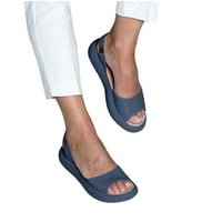 Ženske ljetne dame Sandale Ležerne prilike obutne obuće Kućine cipele, Ležerne prilike za cipele ustima debele dnak