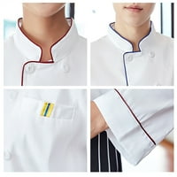Unise chef jakna - chef chef chef kaput kuhinjski restoran Radni kuhar uniforma, reda, xs
