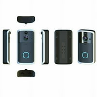 Clearsance Vizualni prsten Smart Doorbell Smart Home Bežična kamera Video Vrata Bell telefon Intercom HomeKit Sigurnosni automatizacija modul-crna