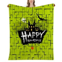Halloween pokrivač-bombona za bombu za spavaću sobu kućna domorkolka Halloween Decor, 434