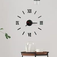 3D akrilni zrcalni zidni sat DIY zrcalni sat Naslovni ukras Zračni sat Zidni sat