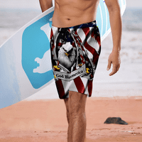Boy's i Muške kratke hlače Neovisnosti Dan Plaža Plaža Muškarci Havajska kupaca MENS Plivanje Hlače za muškarce 3D Swim trunks Brze suhe ljetne ploče, dijete, dijete