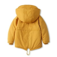 Rovga Toddler Girls Coats Kids Boys Winter Debeli kaput od čvrste jakna s kapuljačom, tople odjeće