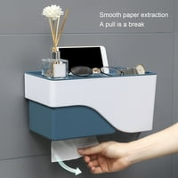 Držač papira nosi stabilan viseći zidni montirani višefunkcijski toaletni nosač za držač za toalet za