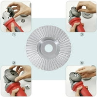 Visokokvalitetni rotacioni disk za brušenje kotača Abrazivni disk Alat za drva za kutnu brusilice