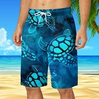 Muške kratke hlače MENS Ljeto plus veličine Hlače Pocket CrckString Ležerne prilike Raspravne noge Pokretne hlače na plažima