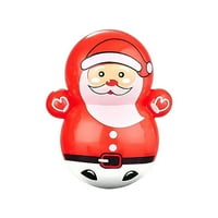 Keusn Božić Mini slatki astronaut, santa claus, pingvin, baby pileći tumbler igračka klasična slatka dječja modna poklona slatka igračka dječak djevojka rođendan poklon crvena