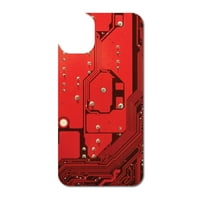 Distinconknk Custom Custom naljepnica kože Kompatibilan je s Ottebo simetrijom za iPhone Pro MA - Crvena slika ploče - Slika od ispisane ploče