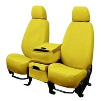 Caltend prednje kante Tweed poklopci sjedala za 2008 - Toyota Highlander - TY249-12TA žuti umetak i ukrašavanje