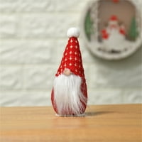Božićska simpatična lutka Rudolph plišana dekoracija lutka ručno rađena viseći privjesak za zabavu Stočni